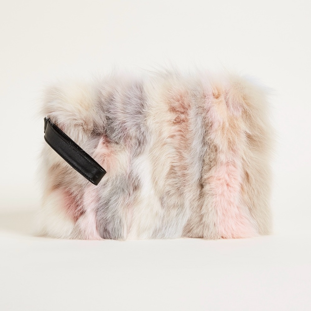 Jocelyn | Genuine Fox Fur Clutch  *NWT*